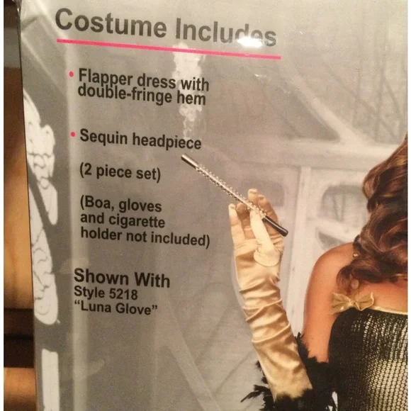 NWT “Shimmy Shake Flapper” Halloween Costume - Picture 5 of 7